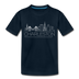Charleston, South Carolina Toddler T-Shirt - Skyline Charleston Toddler Tee - deep navy