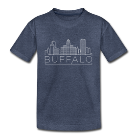 Buffalo, New York Toddler T-Shirt - Skyline Buffalo Toddler Tee