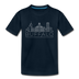 Buffalo, New York Toddler T-Shirt - Skyline Buffalo Toddler Tee - deep navy
