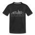Columbus, Ohio Toddler T-Shirt - Skyline Columbus Toddler Tee - black