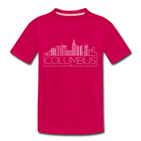 Columbus, Ohio Toddler T-Shirt - Skyline Columbus Toddler Tee