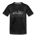 Columbus, Ohio Toddler T-Shirt - Skyline Columbus Toddler Tee - charcoal gray