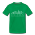 Columbus, Ohio Toddler T-Shirt - Skyline Columbus Toddler Tee - kelly green