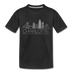 Charlotte, North Carolina Toddler T-Shirt - Skyline Charlotte Toddler Tee - black