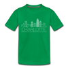 Charlotte, North Carolina Toddler T-Shirt - Skyline Charlotte Toddler Tee