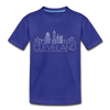 Cleveland, Ohio Toddler T-Shirt - Skyline Cleveland Toddler Tee