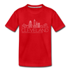 Cleveland, Ohio Toddler T-Shirt - Skyline Cleveland Toddler Tee