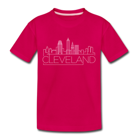 Cleveland, Ohio Toddler T-Shirt - Skyline Cleveland Toddler Tee