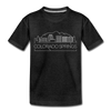 Colorado Springs, Colorado Toddler T-Shirt - Skyline Colorado Springs Toddler Tee - charcoal gray