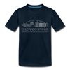 Colorado Springs, Colorado Toddler T-Shirt - Skyline Colorado Springs Toddler Tee - deep navy