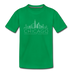 Chicago, Illinois Toddler T-Shirt - Skyline Chicago Toddler Tee - kelly green
