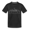 Dallas, Texas Toddler T-Shirt - Skyline Dallas Toddler Tee