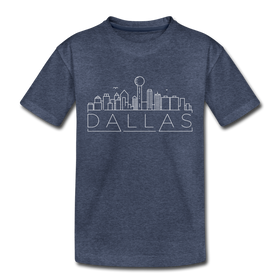 Dallas, Texas Toddler T-Shirt - Skyline Dallas Toddler Tee