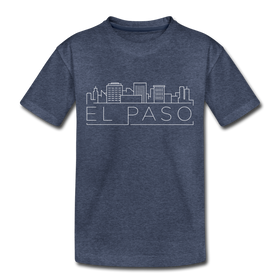 El Paso, Texas Toddler T-Shirt - Skyline El Paso Toddler Tee