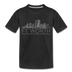 Fort Worth, Texas Toddler T-Shirt - Skyline Fort Worth Toddler Tee - black