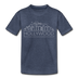 Hollywood, California Toddler T-Shirt - Skyline Hollywood Toddler Tee - heather blue
