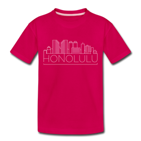 Honolulu, Hawaii Toddler T-Shirt - Skyline Honolulu Toddler Tee