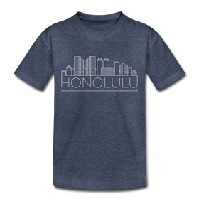 Honolulu, Hawaii Toddler T-Shirt - Skyline Honolulu Toddler Tee