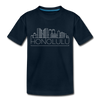 Honolulu, Hawaii Toddler T-Shirt - Skyline Honolulu Toddler Tee