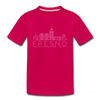 Fresno, California Toddler T-Shirt - Skyline Fresno Toddler Tee