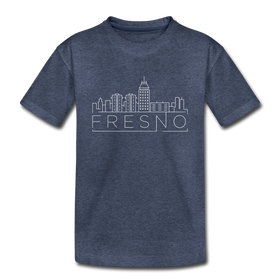 Fresno, California Toddler T-Shirt - Skyline Fresno Toddler Tee