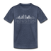 Houston, Texas Toddler T-Shirt - Skyline Houston Toddler Tee - heather blue