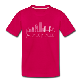 Jacksonville, Florida Toddler T-Shirt - Skyline Jacksonville Toddler Tee