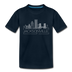 Jacksonville, Florida Toddler T-Shirt - Skyline Jacksonville Toddler Tee - deep navy