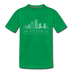 Jacksonville, Florida Toddler T-Shirt - Skyline Jacksonville Toddler Tee - kelly green
