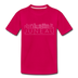 Juneau, Alaska Toddler T-Shirt - Skyline Juneau Toddler Tee - dark pink