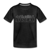 Juneau, Alaska Toddler T-Shirt - Skyline Juneau Toddler Tee - charcoal gray