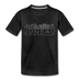 Juneau, Alaska Toddler T-Shirt - Skyline Juneau Toddler Tee - charcoal gray