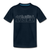 Juneau, Alaska Toddler T-Shirt - Skyline Juneau Toddler Tee - deep navy