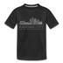 Kansas City, Missouri Toddler T-Shirt - Skyline Kansas City Toddler Tee - black