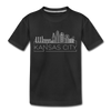 Kansas City, Missouri Toddler T-Shirt - Skyline Kansas City Toddler Tee