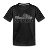 Kansas City, Missouri Toddler T-Shirt - Skyline Kansas City Toddler Tee