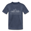 Indianapolis, Indiana Toddler T-Shirt - Skyline Indianapolis Toddler Tee