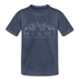 Miami, Florida Toddler T-Shirt - Skyline Miami Toddler Tee - heather blue
