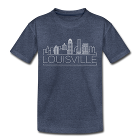 Louisville, Kentucky Toddler T-Shirt - Skyline Louisville Toddler Tee