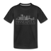 Minneapolis, Minnesota Toddler T-Shirt - Skyline Minneapolis Toddler Tee - black