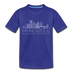 Minneapolis, Minnesota Toddler T-Shirt - Skyline Minneapolis Toddler Tee - royal blue