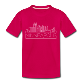 Minneapolis, Minnesota Toddler T-Shirt - Skyline Minneapolis Toddler Tee