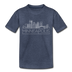 Minneapolis, Minnesota Toddler T-Shirt - Skyline Minneapolis Toddler Tee - heather blue