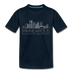 Minneapolis, Minnesota Toddler T-Shirt - Skyline Minneapolis Toddler Tee - deep navy