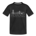 Milwaukee, Wisconsin Toddler T-Shirt - Skyline Milwaukee Toddler Tee - black
