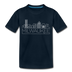 Milwaukee, Wisconsin Toddler T-Shirt - Skyline Milwaukee Toddler Tee - deep navy