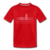 Oklahoma City, Oklahoma Toddler T-Shirt - Skyline Oklahoma City Toddler Tee - red