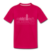 Oklahoma City, Oklahoma Toddler T-Shirt - Skyline Oklahoma City Toddler Tee - dark pink