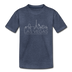 Las Vegas, Nevada Toddler T-Shirt - Skyline Las Vegas Toddler Tee - heather blue