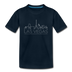 Las Vegas, Nevada Toddler T-Shirt - Skyline Las Vegas Toddler Tee - deep navy